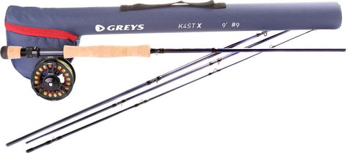 K4st trout fly combo 909 - fly, 9ft