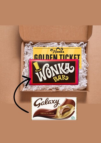 Willy wonka chocolate bar - bar, with