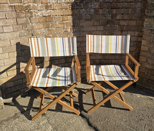 Pair directors chairs - directors,