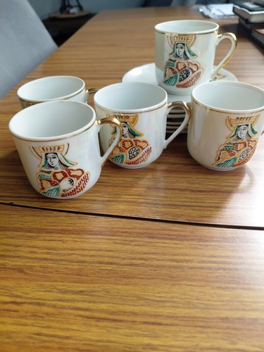 Vintage japanese geisha - geisha, cups