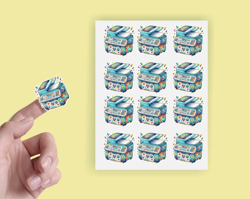 X24 printer sticker - x24, envelope