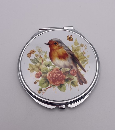 Robin compact mirror - ,, pocket