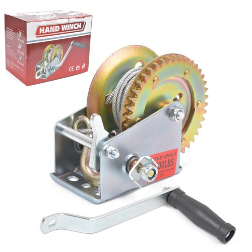 Hand winch boat - winch, truck