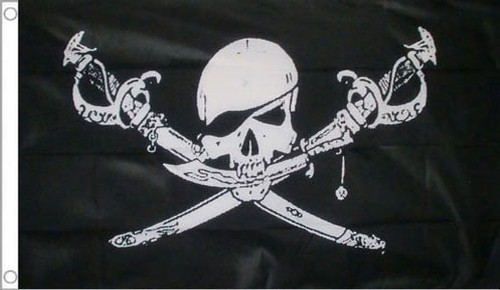Pirate flag 3 brethren - 5', 3'