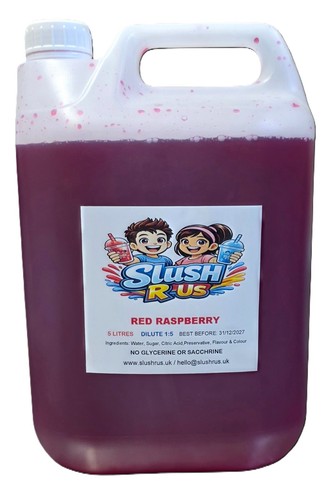 Red raspberry slush puppy - red-raspberry,