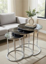 Genoa round nest tables - genoa, set