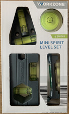 SPIRIT LEVEL SET MINI 4 PIECES WORKZONE BNIB