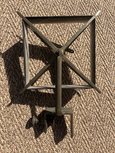 Brass fishing reel hand line - brass,