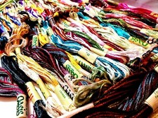 25 X Variegated Silk Skeins