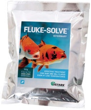 Vetark Fluke Solve 100g Praziquantel Fish Skin Gill Parasite Fluke Treatment.