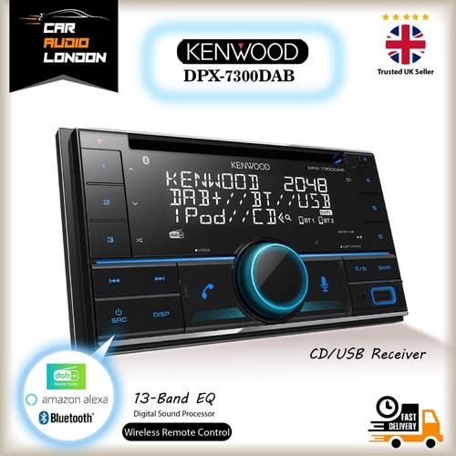 Kenwood dpx 7300dab double - dpx-7300dab, din