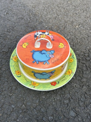 Dunoon funky farm lidded - farm,