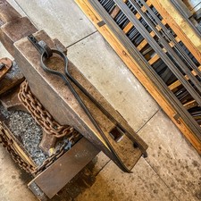 Blacksmith Fire Tongs & Hook
