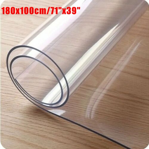 Pvc tablecloth 2mm thick clear - pvc,