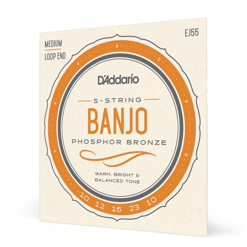 Addario ej55 string banjo - d'addario,