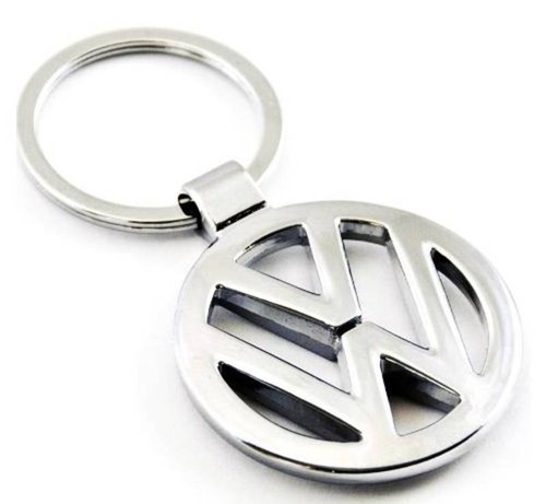 Vintage keyring metal vw - keyring,