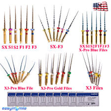 10pks Dental Endodontic Rotary Files X3 Pro X-Taper Niti Endo Engine File25/31MM