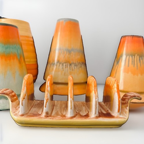 Shelley harmony dripware toast - shelley,