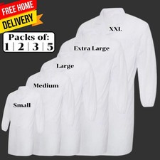 Lab Coat Elastic Cuff Unisex