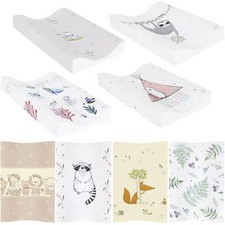 BABY CHANGING MAT SOFT PADDED WATERPROOF BRAND NEW MANY DESIGNS RAISED EDGES