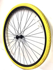 700c Front Bicycle Black Alloy