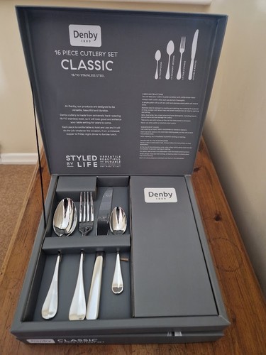 Denby piece cutlery set - denby,