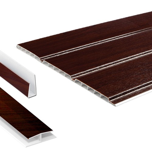 Hollow soffit board rosewood - soffit,