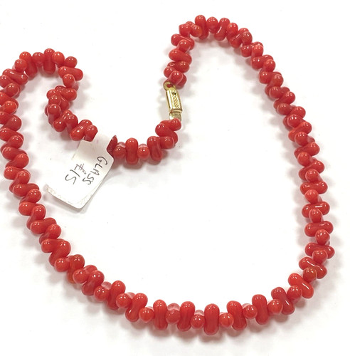 Art deco old - jewellery, red