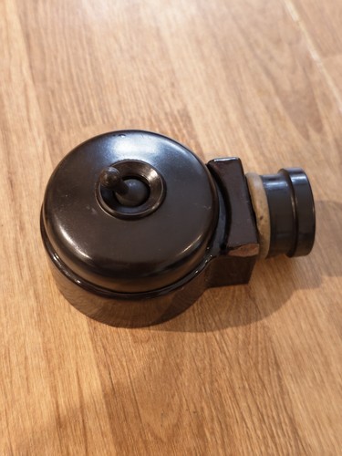 Antique bakelite light switch - bakelite,