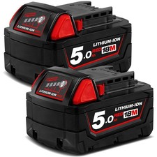 NEW 2X 18V 5.0Ah Battery for