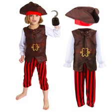 KIDS PIRATE COSTUME BOYS