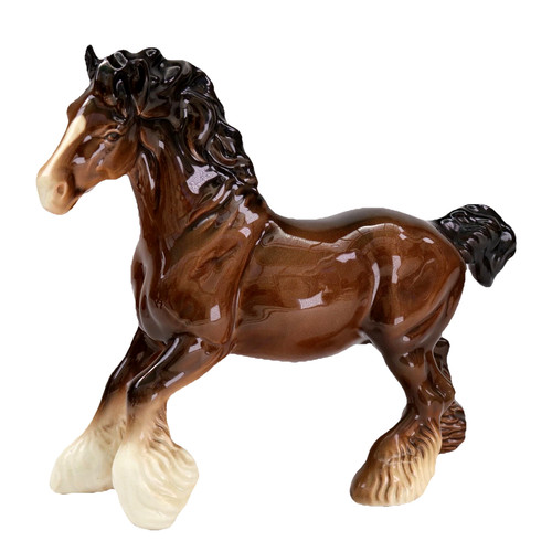 Beswick cantering shire horse - shire,
