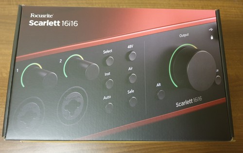 Focusrite scarlett 16i16 4th - 16i16,