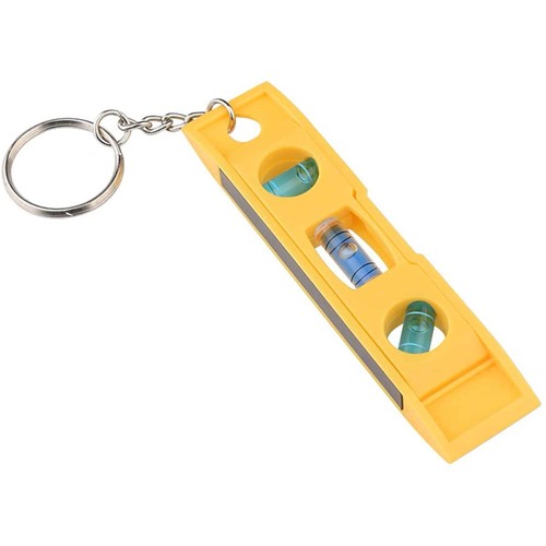 Mini keyring spirit level - keyring,