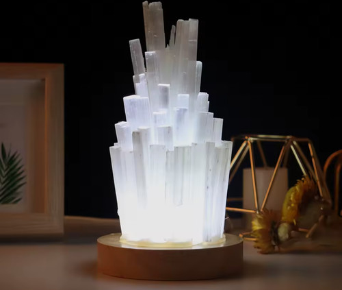 Natural selenite crystal - natural,