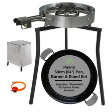 Paella Pan Set. 20 Servings