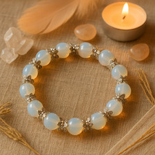 Opalite Moonstone Silver 10mm