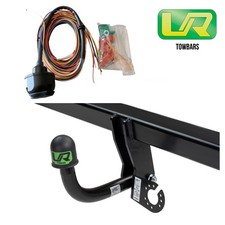 Fixed Swan Neck Towbar+13Pin Wiring Kit For Citroen Fiat Opel Peugeot Toyota
