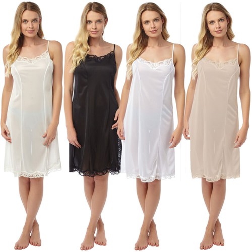 Ladies full slip with - full,