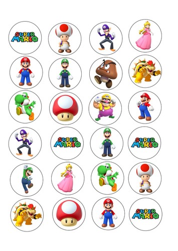 Super mario pre cut - x,