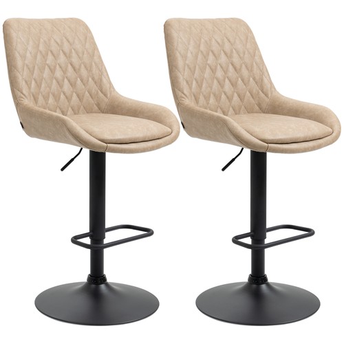 Homcom bar stools set - set, 2