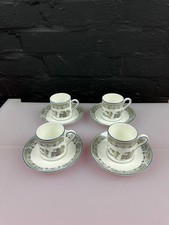 4 x Wedgwood Chinese Legend Small Coffee Cups and Saucers 2 Sets Available
