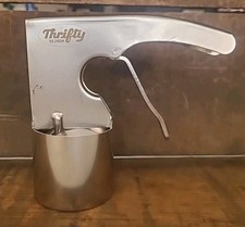 Vintage Thrifty Ice Cream Metal Cylinder Scoop Dispenser – Square Scoop Handle