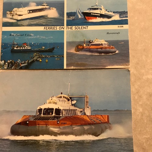 Ferry boats southsea postcards - boats,