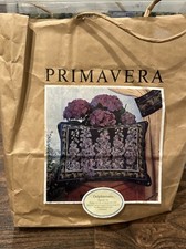 Primavera DELPHINIUMS Needlepoint Tapestry Kit Vintage England 14"X18" Cushion