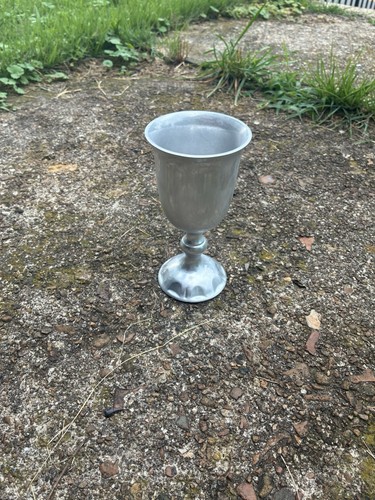 Pewter chalice - pewter,