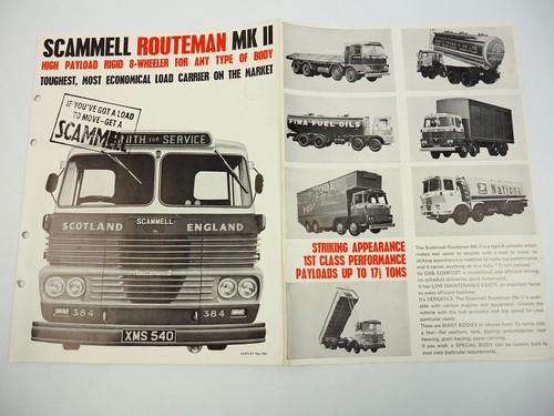 Scammell routeman 8 - routeman, ii