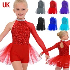 UK Girls Sequins Bodice Tutu