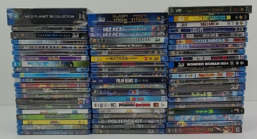 Blu ray wholesale lot - 3d,