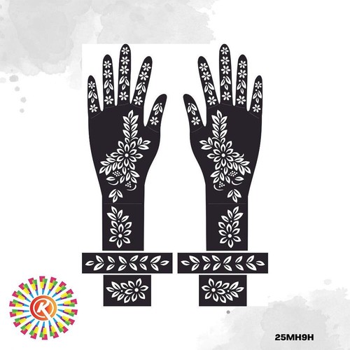 India arabic henna stencils - india/arabic,